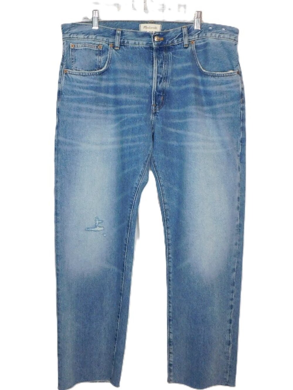 Madewell The Dean Easy Straight Jean in Monessen Rash-Rigid | Y2K | NWT | 31